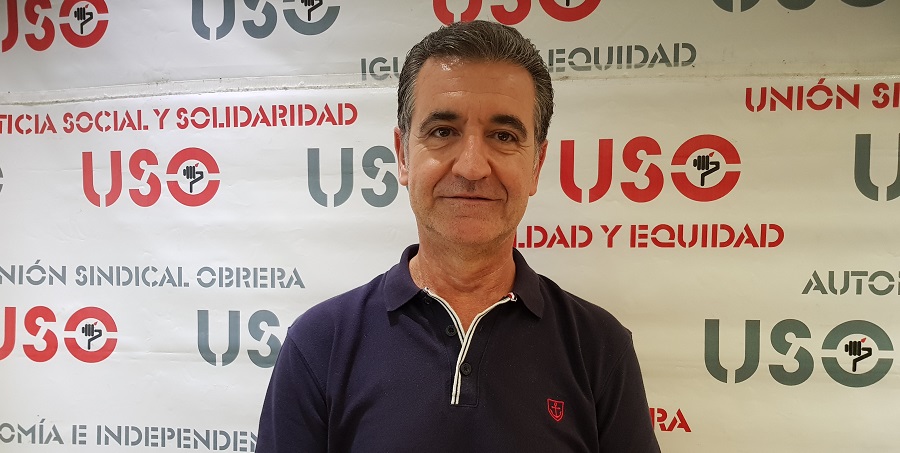 Jesús Postigo, coordinador general del sindicato USO-Andalucía, analiza los datos del paro de 2019