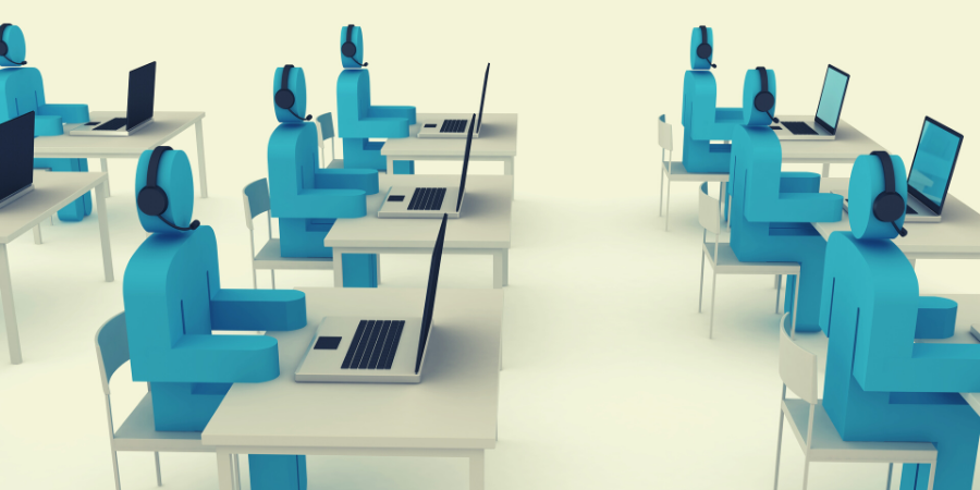 El sindicato, con los trabajadores de call center de Sitel y Comdata. Sindicato USO-Andalucía