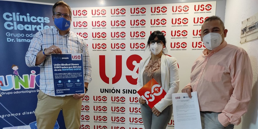 Servicios a la afiliación de USO-Andalucía: descuentos en clínicas Cleardent