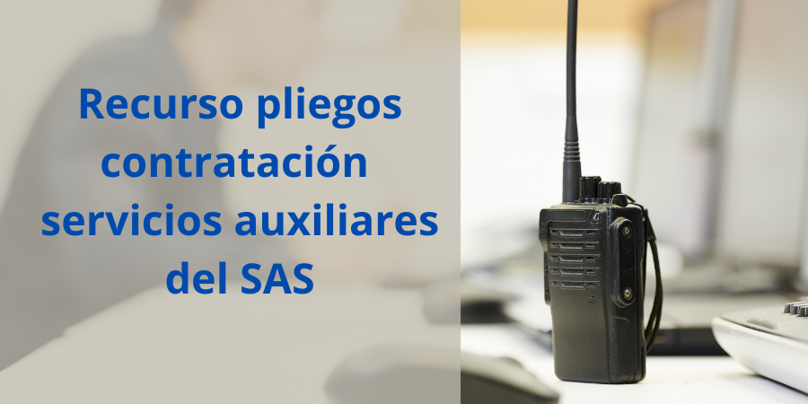 USO presenta recurso a los pliegos de servicios auxiliares del SAS