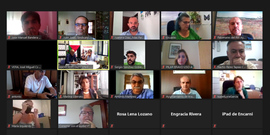 USO se reúne con la asociación Amistad con el Pueblo Saharaui de Sevilla