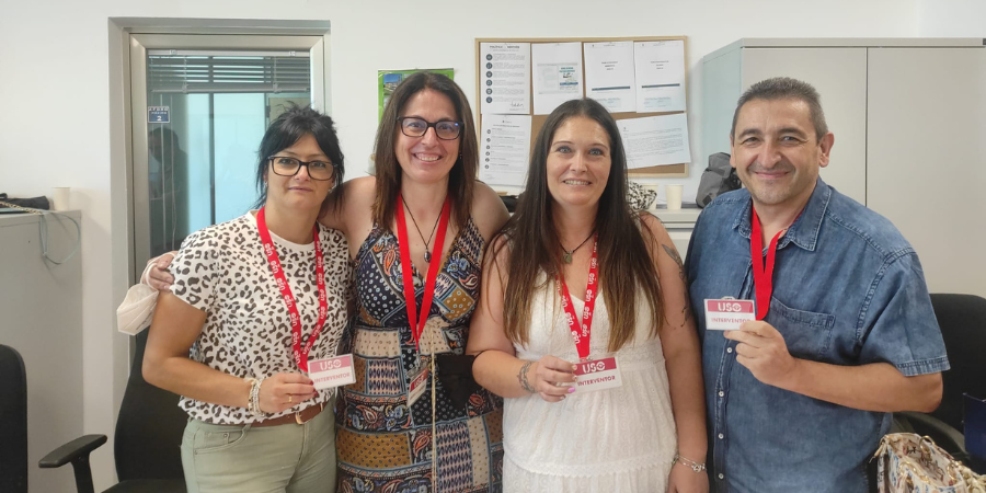 USO consigue representación sindical por primera vez en Clece-SAD Jaén